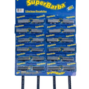 Aparelho de Barbear SuperBarba Azul sem Fita Lubrificante